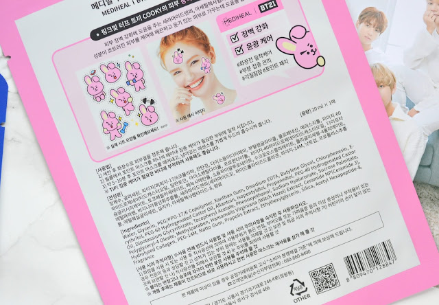 Mediheal x BT21 Face Point Mask Review
