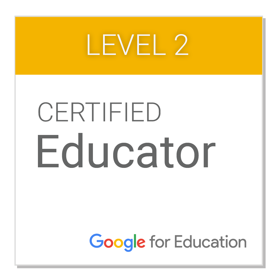 Google Level 2 Certified Educator
