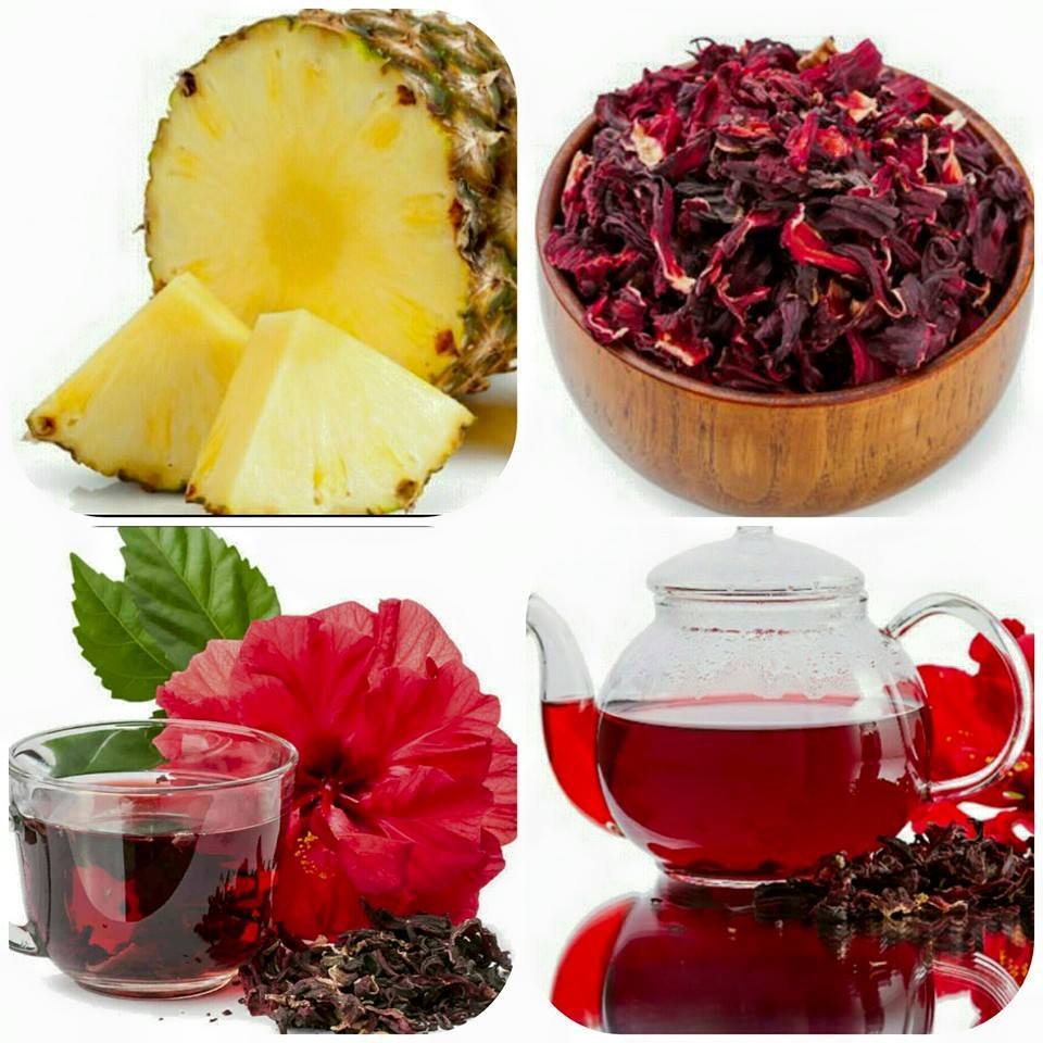 Salud, un Nuevo Estilo de Vida.: ☆☆☆TÉ DE JAMAICA Y PIÑA☆☆☆