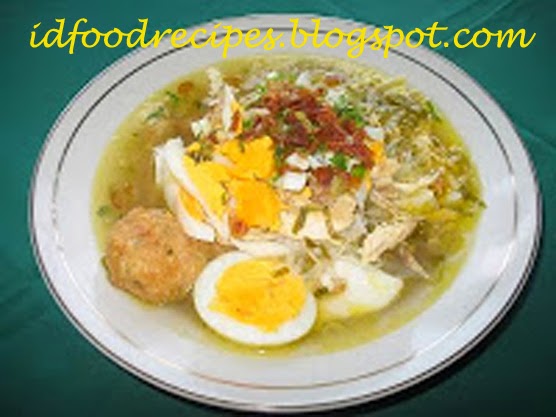Resep Soto Banjar asli Banjarmasin Kalimantan Selatan Resep Soto Banjar asli Banjarmasin Kalimantan Selatan