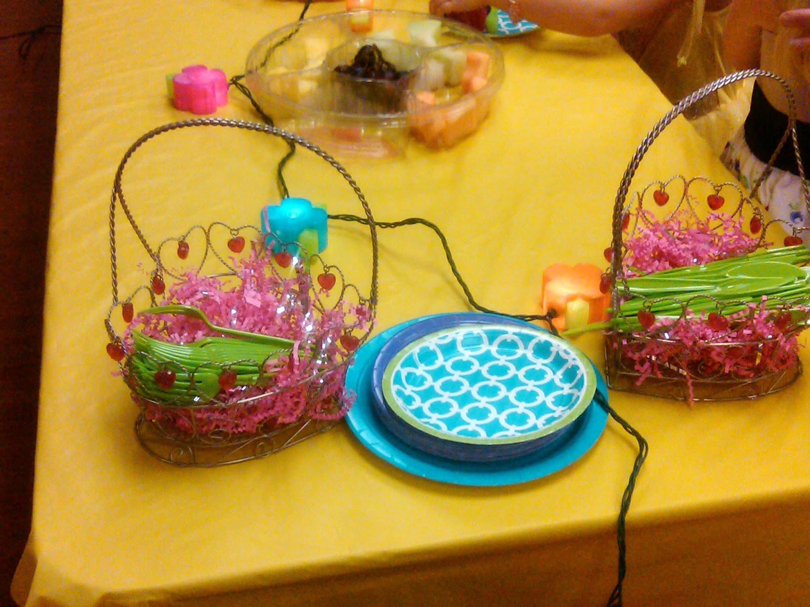 fancy nancy tea set table