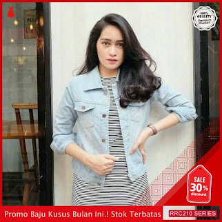 RRC210J51 Jaket Jeans Clasik Wanita Terbaru BMGShop
