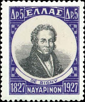 Ερρίκος Δεριγνύ -Ο Γάλλος επικεφαλής στη Ναυμαχία του Ναβαρίνου