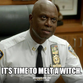 Brooklyn Nine-Nine Season Stagone 2 meme Capitan Holt Witch Strega
