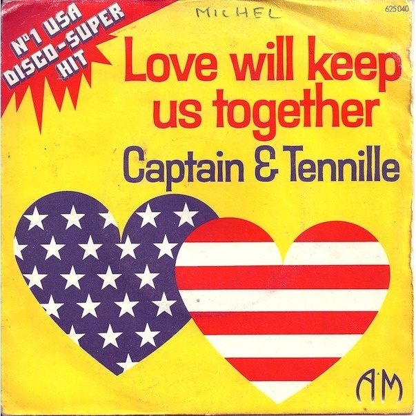 The captain cover. Keeping us together. Love will keep us together. Keeping us together. D ramirez.