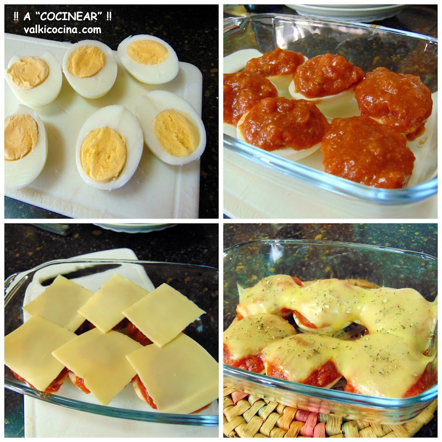 Huevos a la boloñesa