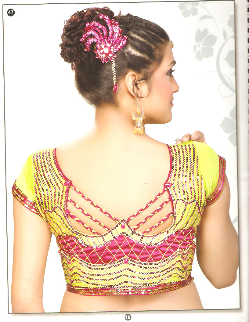 Anjali design Design latest Latest Designs blouse Neck Blouse Back Pics Images,  Back Blouse