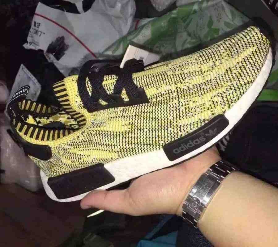 adidas nmd black yellow