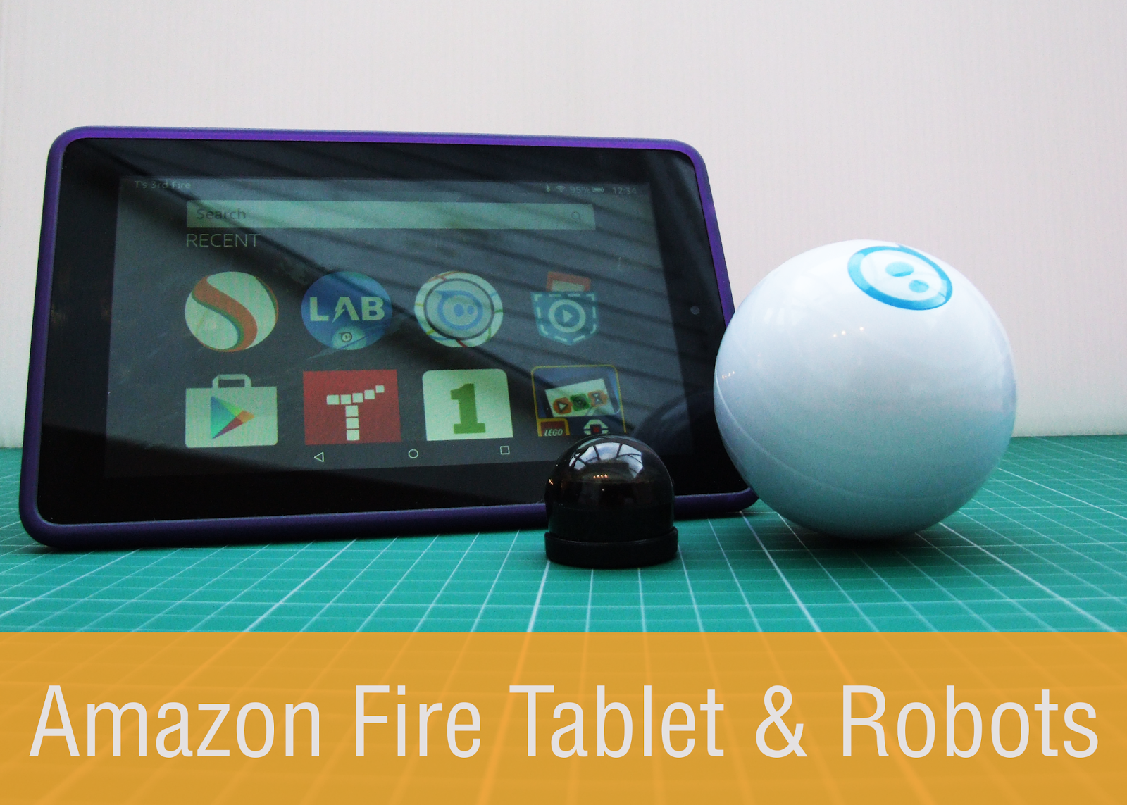 perle forestille Pub Amazon Fire Tablet and Programmable Robot Toys | Tech Age Kids | Technology  for Children