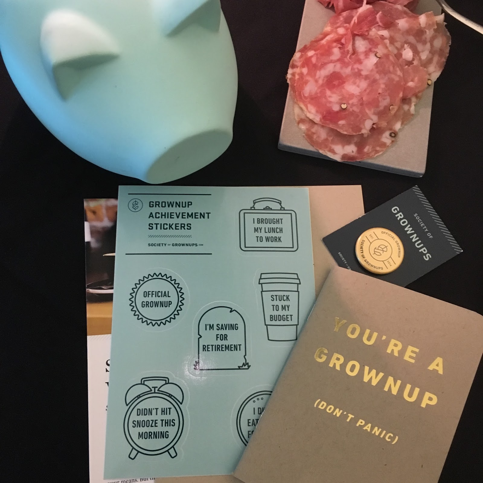 Spending Plans: A Society of Grownups Pop-Up