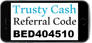 Trusty Cash Reward App Invitation Code, Referral Code, Sign UP bonus and Reviews 2021-2022