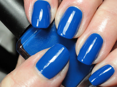 Canadian Nail Fanatic: Barry M Cobalt Blue Layered