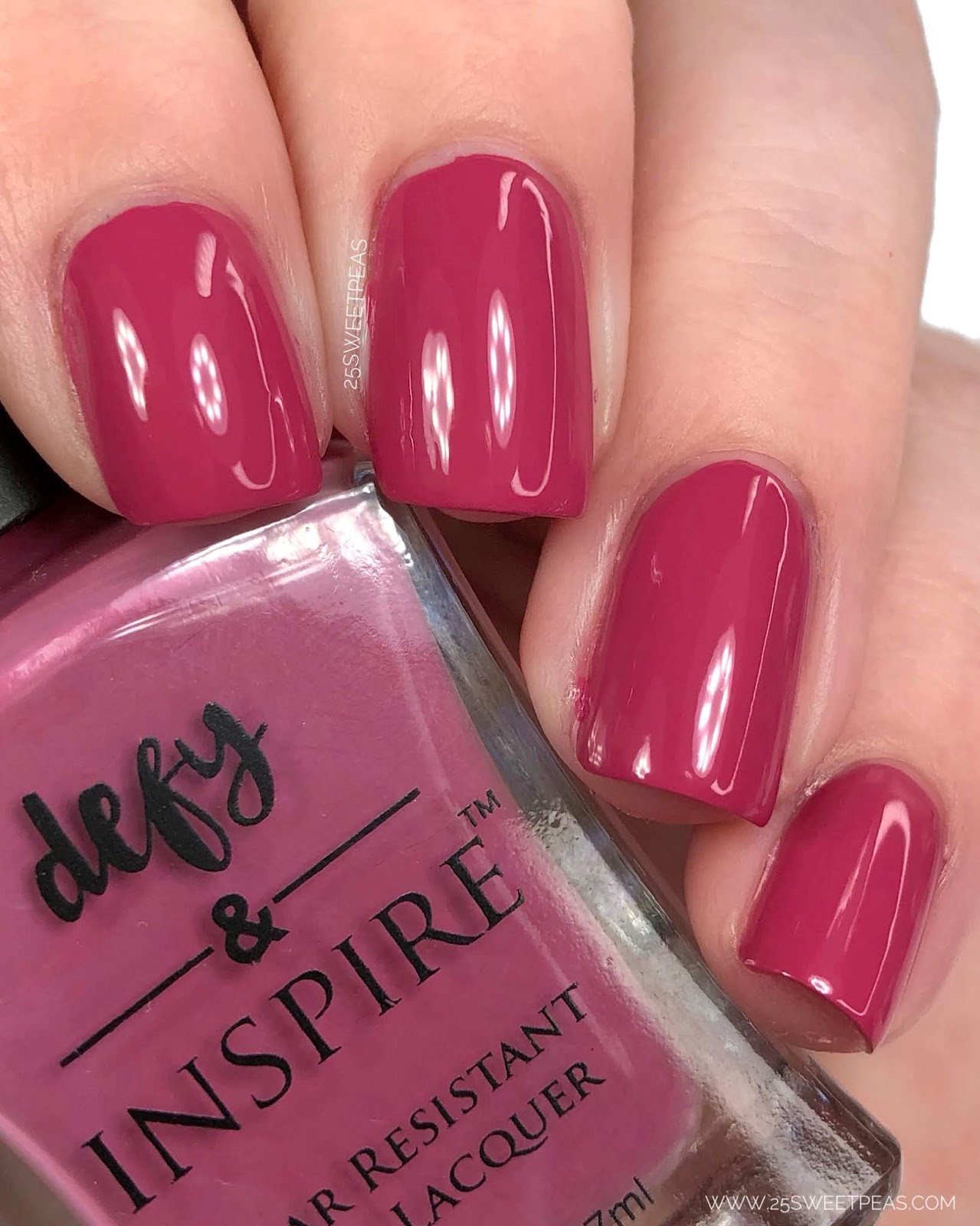 Defy & Inspire Nail Polish and Lipstick — 25 Sweetpeas