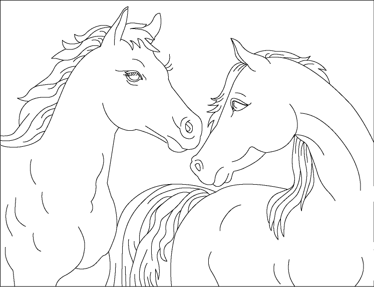 magical horse coloring pages - photo #35