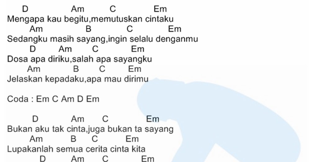 Kunci Gitar D Paspor Cinta Kita Cari Pembahasannya