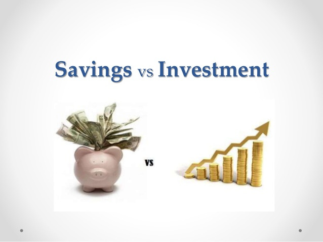 Image result for savings versus investing