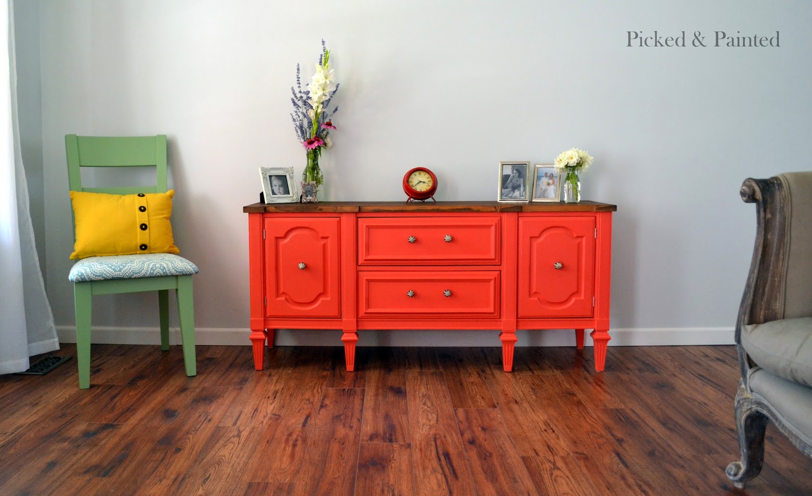 General Finishes Milk Paint-Persimmon