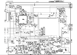 Skema TV SHARP schematic main board 51Z200S, 51Z250S, 51Z500S, 51Z508S