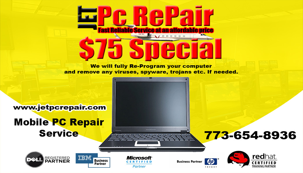 Jet Pc Repair computer repair 60617