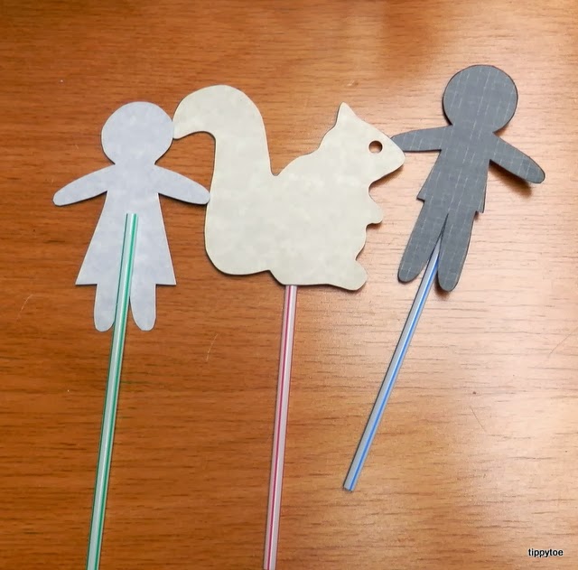 Tippytoe Crafts Shadow Puppets