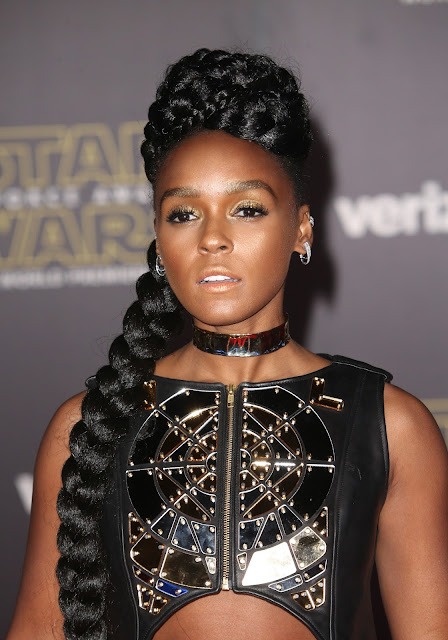 Actress, Singer, @ Janelle Monae - Star Wars: The Force Awakens Premiere in Hollywood on Dec