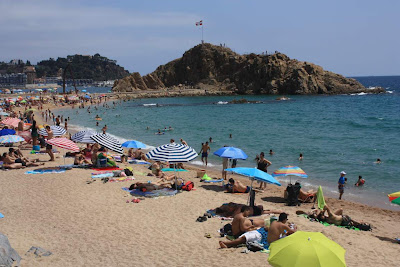 S'Abanell beach in Blanes