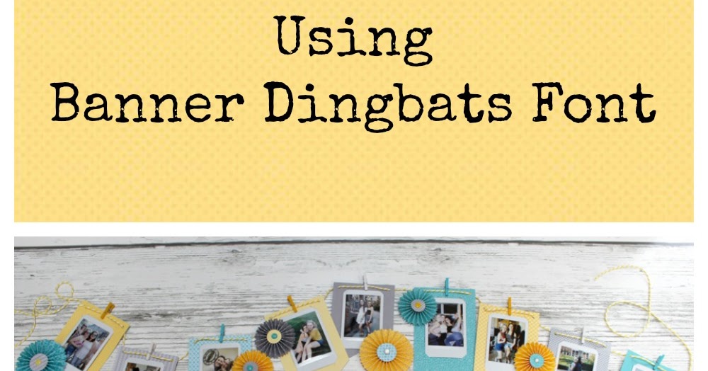 My Happy Place Lori Whitlock Instax Photo Banner Tutorial