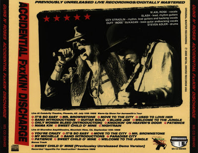Guns N Roses CD Live USA Original Artist Recording