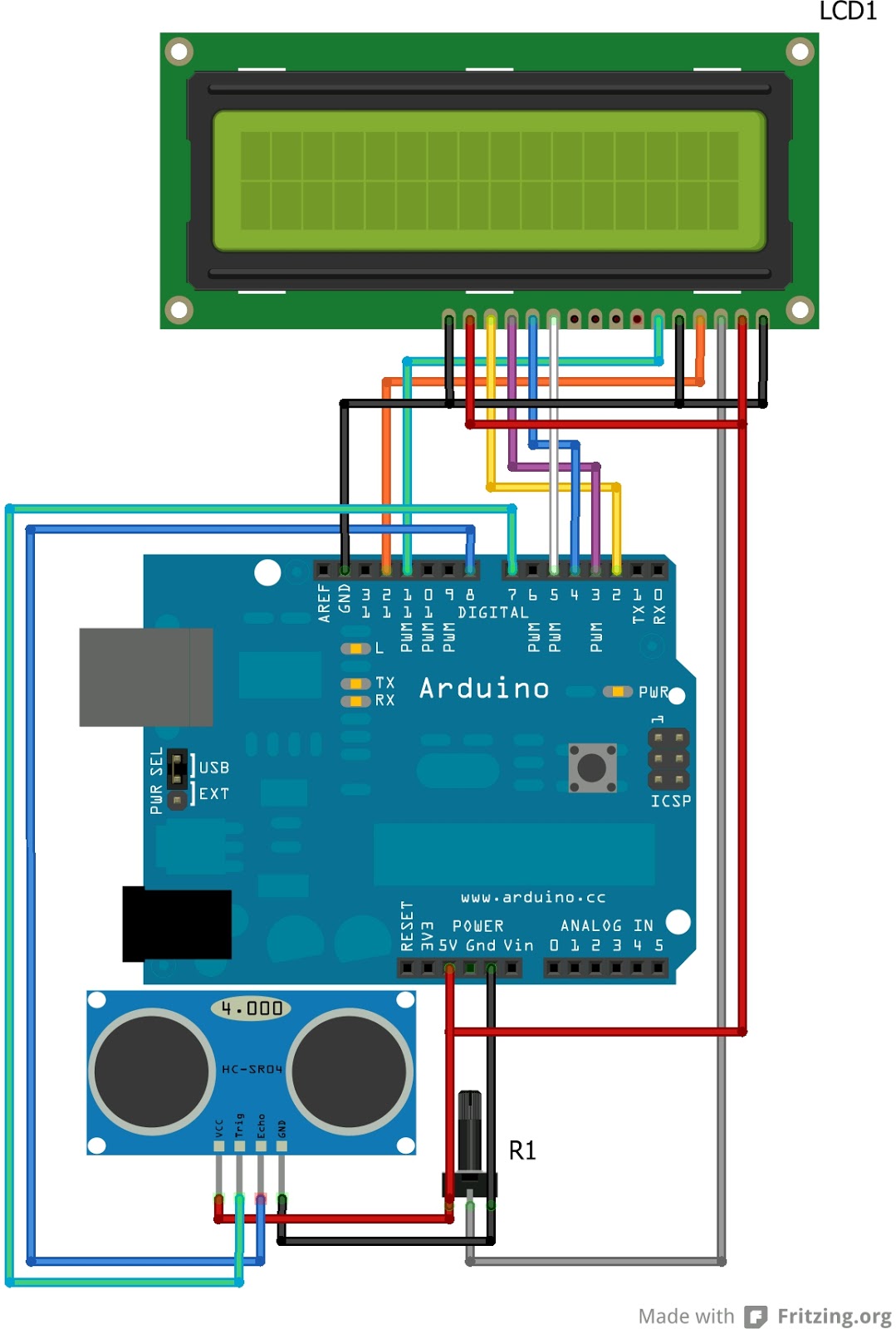 23. Arduino sensore Livello Acqua e Display I2C - PROGETTI ARDUINO