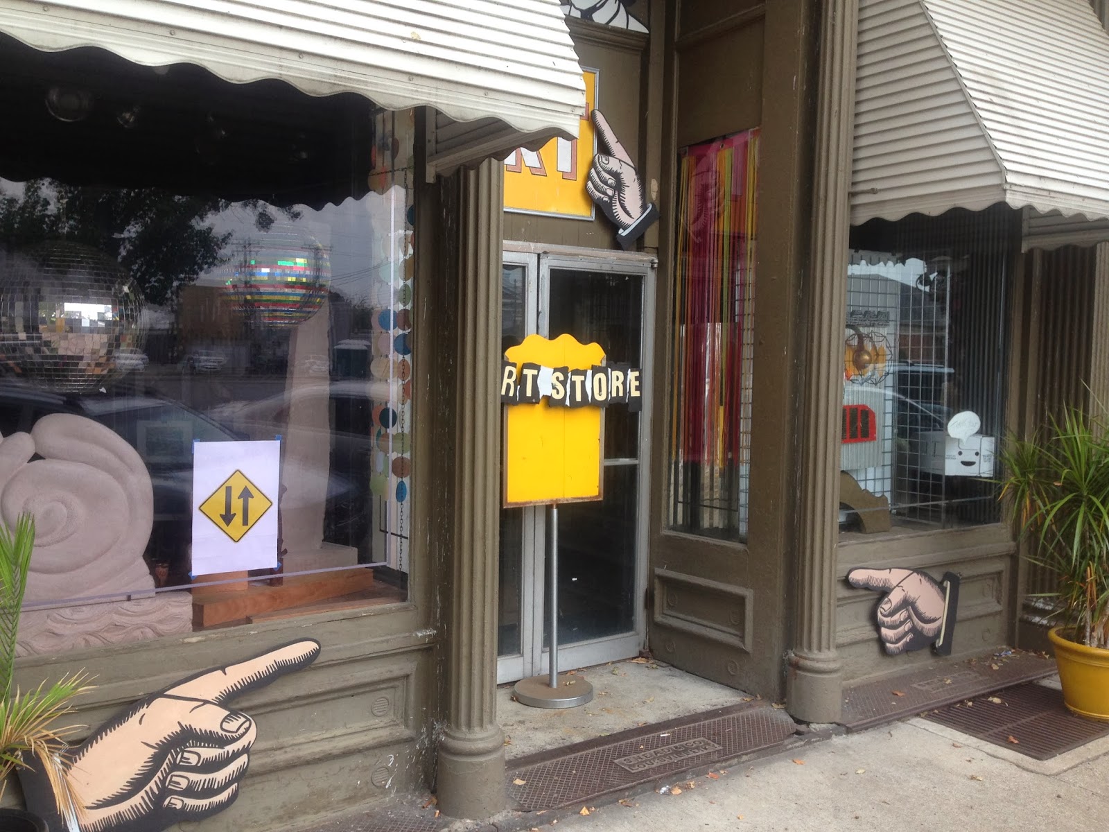 NA Confidential The Art Store On the right side of New Albany street