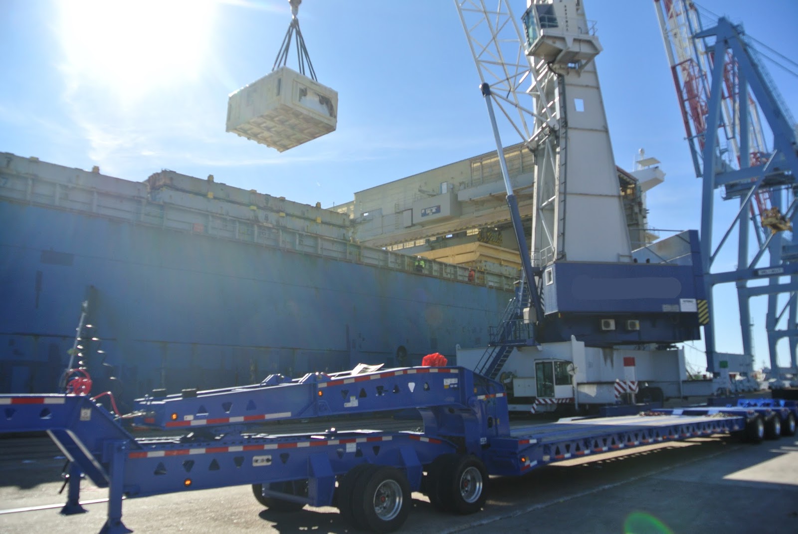 Hansa Meyer Direct Discharge of Steel Mill Products