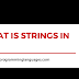 Strings in C