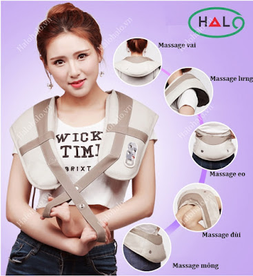 Mua đai massage vai gáy tốt nhất ở đâu? Máy massage giảm đau Olekin