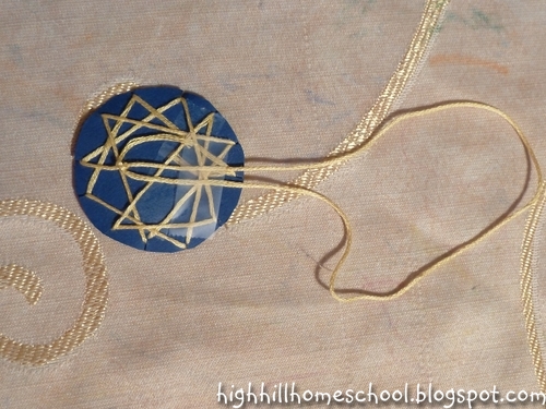 Highhill Homeschool: Math Stars Christmas Ornaments