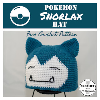 Pokemon Snorlax Hat Free Crochet Pattern
