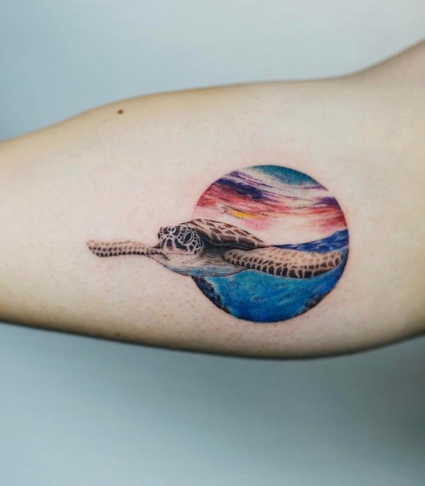 Tatuagem de Tartaruga Tatuagem de Tartaruga
