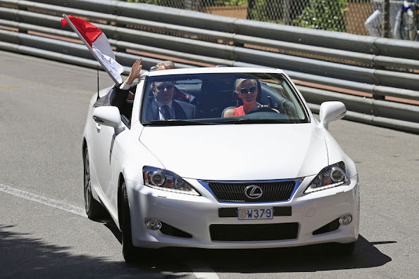 Monaco Royal Family attended the 2013 Grand Prix de Monaco held on the Circuit de Monaco in Monte-Carlo. Princess Charlene
