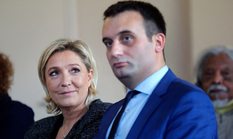 Marine Le Pen with Florian Philippot