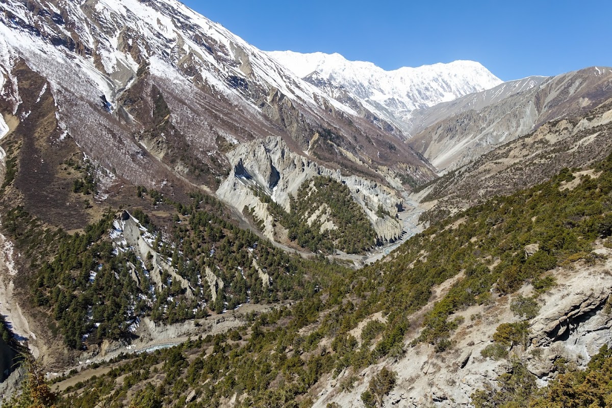 200км по красно-белым черточкам.. Around Annapurna. март-апрель 2017