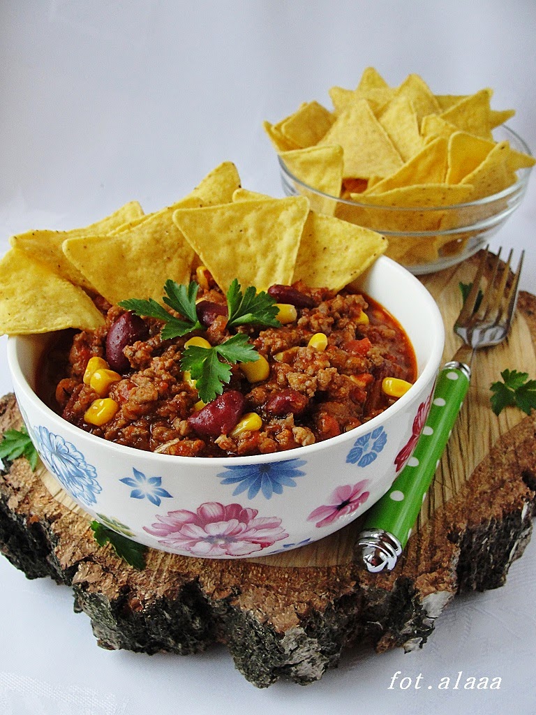 Ala piecze i gotuje Chili con carne