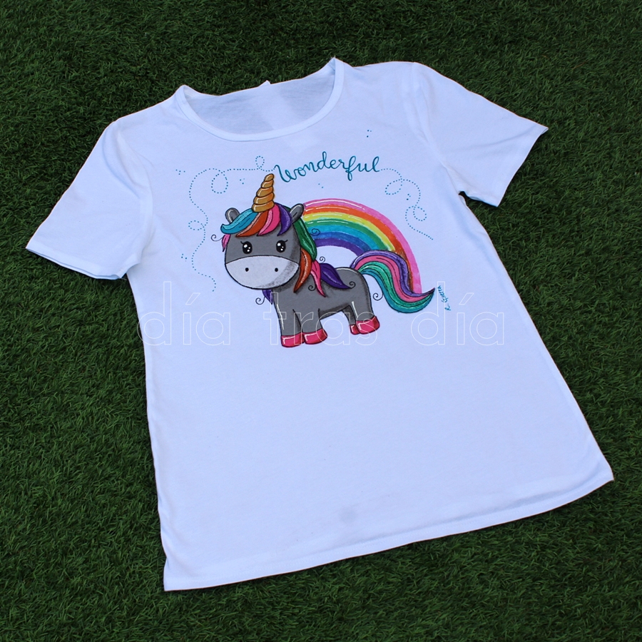 Camiseta unicornio