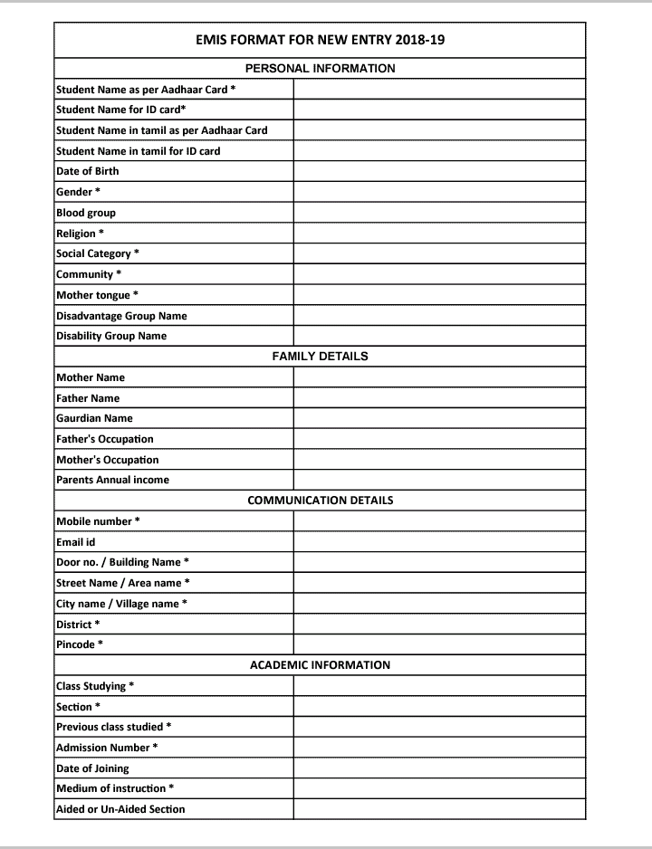 Form 19 Tamil Pdf