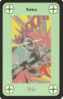 Toko card from Modern Art card game