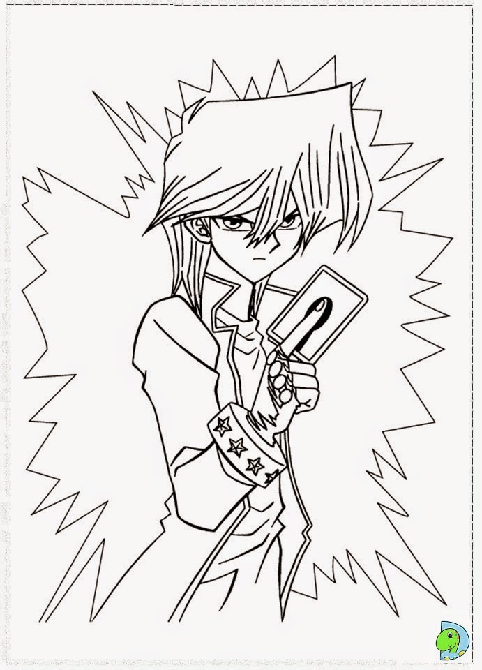 Dinokids Desenhos para colorir Desenhos de Yu Gi Oh para colorir