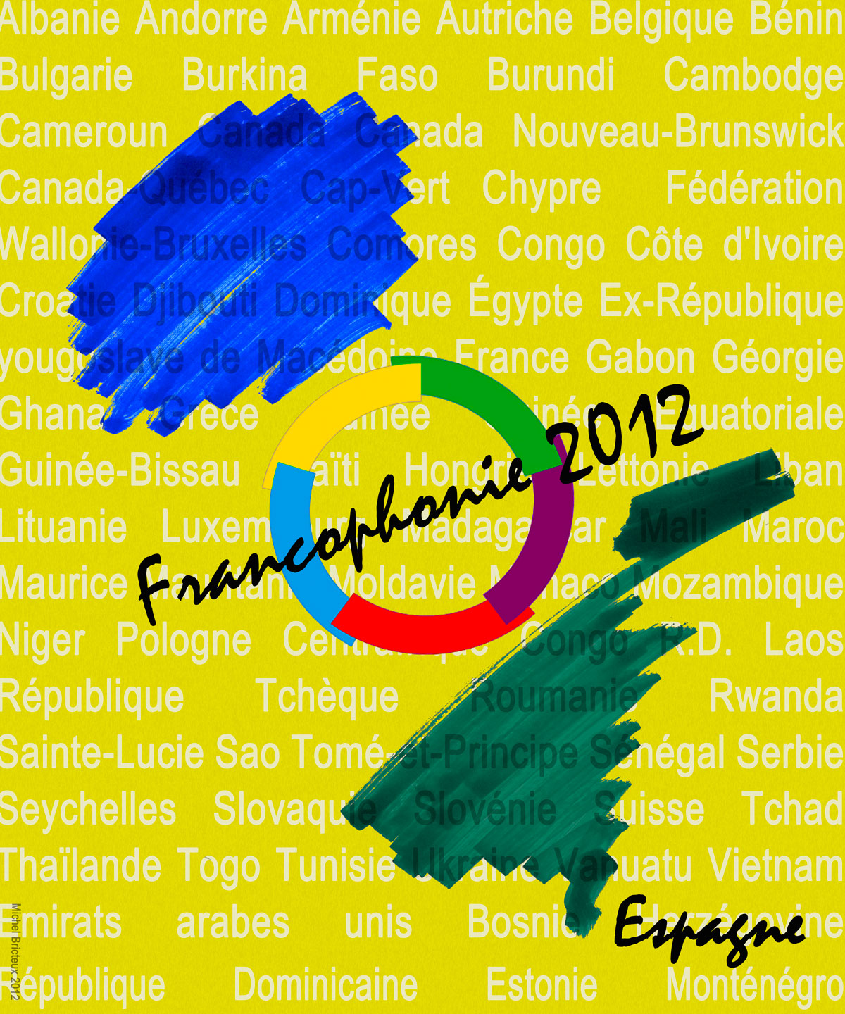 Francophonie 2012 : l'affiche