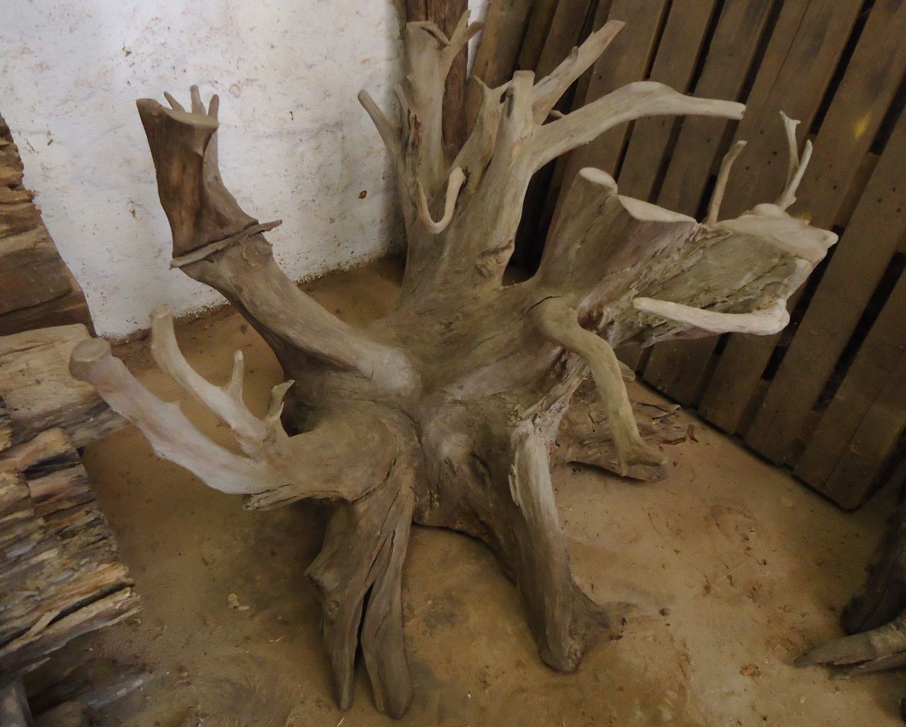 TREE ROOT TABLE BASES Phases Africa African Decor & Furniture