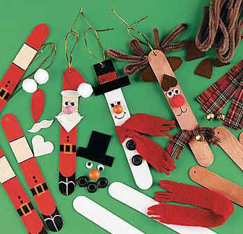 Craft Ideas   Cream Sticks on Christmas Craft Idea Cute Easy Santa Ice Cream Stick Reindeer Felt