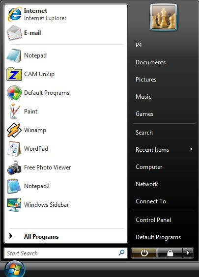 mail missing from control panel