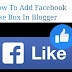 How To Add Facebook Like Box Widget In Blogger