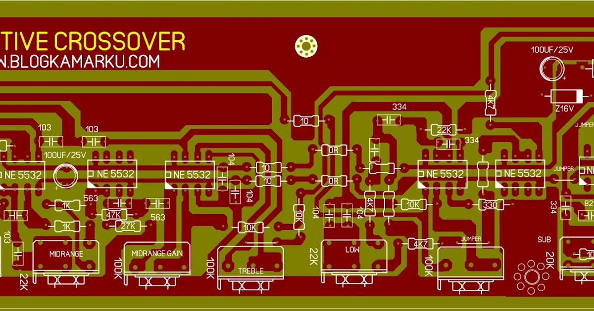 18+ Layout Pcb Crossover Aktif 3 Way Motif Minimalis